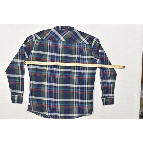 Sean John Tailored Fit Plaid Button Down Shirt Men's Big & Tall Size 3XL - Picture 4 of 8